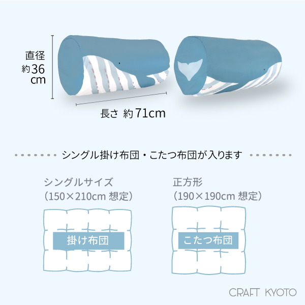 ひんやりおふとんクッション ラージ 接触冷感生地 シングル掛け布団 こたつ布団 1枚用 全3種 布団収納 クッション 布団収納袋 布団収納ケの通販はau Pay マーケット Craft Kyoto