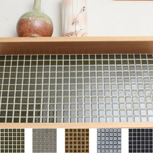 普通のシール モザイクタイル タイルシート 本物の焼き物タイル 簡単アレンジ Diy 貼るだけタイルシート インテリアやキッチン テレビの通販はau Pay マーケット Notica