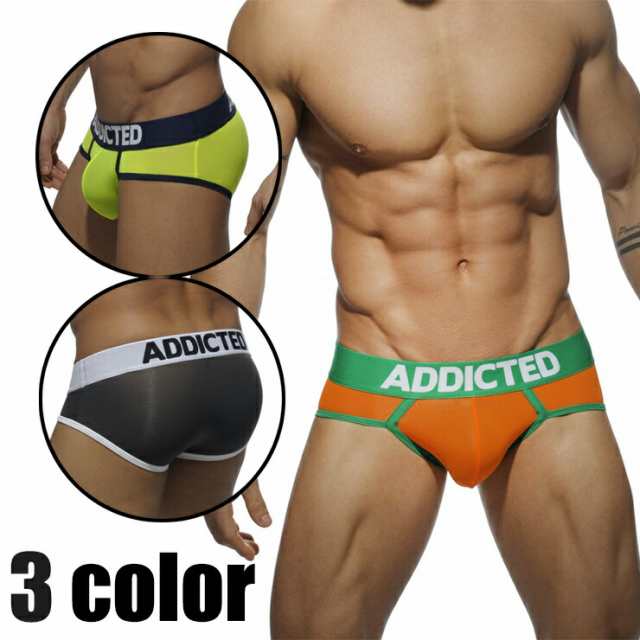 Addicted アディクティッド 春夏 メンズ インナー パンツ アンダーウェア 通気性 軽量生地 ブリーフbasic Brief Ad402の通販はau Pay マーケット インソレンドジャパン