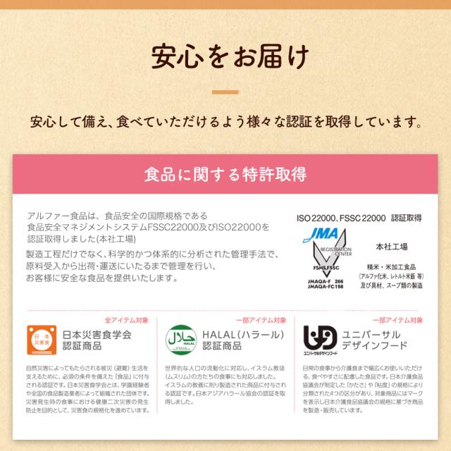 アルファ米26種類セット8日分　非常食 アルファ化米 5年保存 ご飯 アルファ米 ごはん お湯 企業 災害 常温 保存食 長期保存 保存食 防災食 備蓄食料 地震対策 防災用品_9