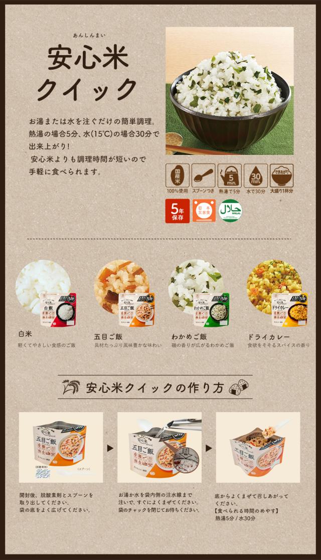 アルファ米26種類セット8日分　非常食 アルファ化米 5年保存 ご飯 アルファ米 ごはん お湯 企業 災害 常温 保存食 長期保存 保存食 防災食 備蓄食料 地震対策 防災用品_15