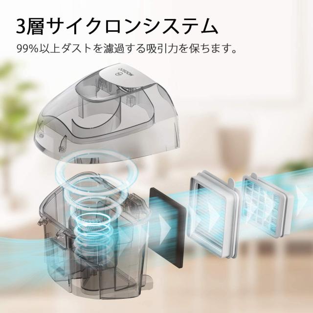 超お得フィルター2セット】MOOSOO 掃除機 MS161 キャニスター型用交換