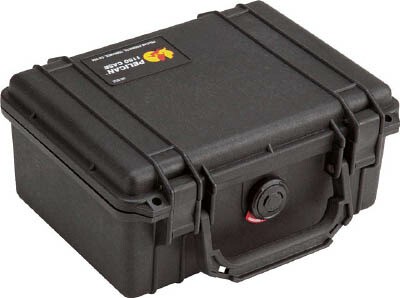 PELICAN:スモールケース 1150 黒 240×198×109 1150BK オレンジブック 4205308の通販は