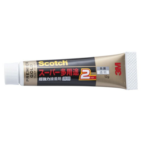 3M(スリーエム):スコッチ 超強力接着剤スーパー 多用途 12g 9077S 9077S