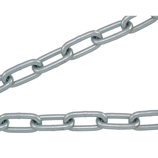 ハイロジック:カットチェイン 鉄 ユニクロ 径6.5×5m 3056039 チェーン の通販は
