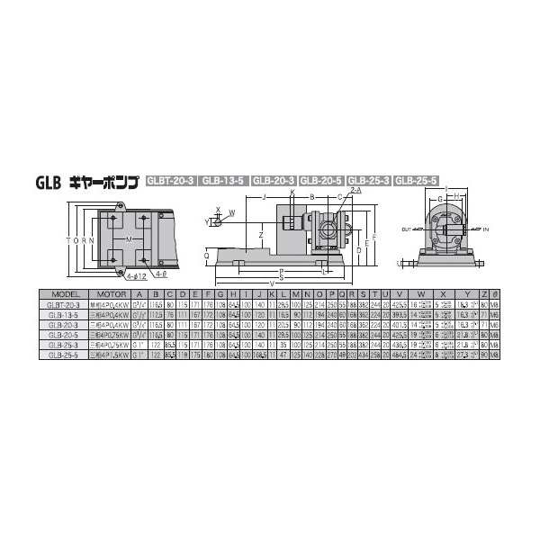 工進(KOSHIN):＜工進認定店＞オイル用ギヤーポンプ GLポンプ 口径25ミリ GLB-25-5【メーカー直送品】 ドラム缶 小分け 工場 軽油  灯油 ギ｜au PAY マーケット