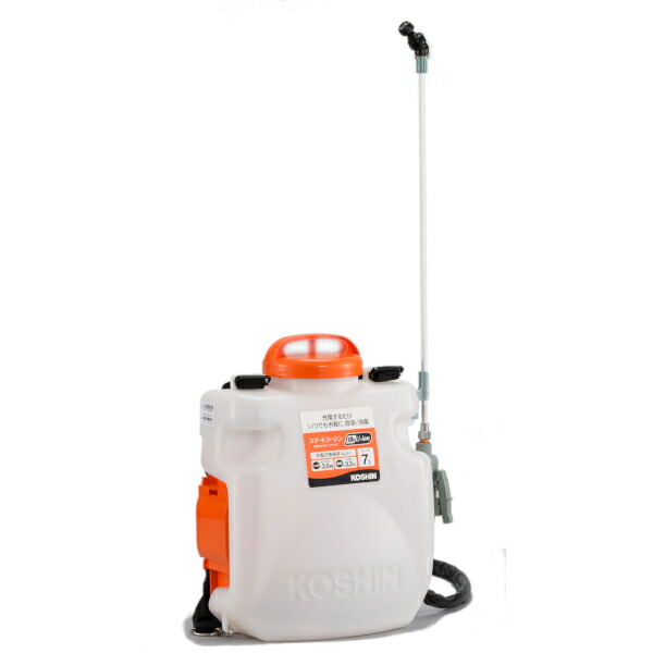 【14時迄当日出荷】 工進(KOSHIN):＜工進認定店＞充電式噴霧器  SLS-7 KOSHIN コーシン スマートコーシン re-gdn ec-ksn の通販は 15,478円