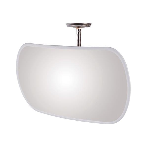 信栄物産:防犯ミラー (室内用) 変形 285×450 FA-45【メーカー直送品】 商業施設内防犯ミラー FA-45 の通販は