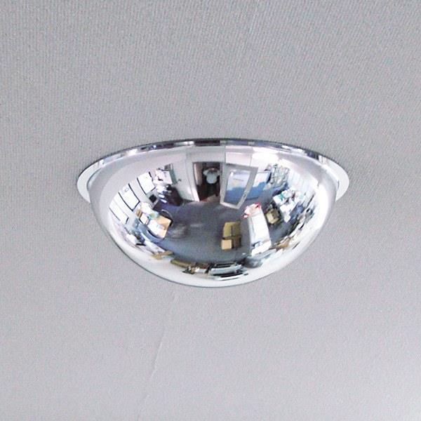 信栄物産:半球ミラー スタンダード 330×165×100 R-30S 商業施設内防犯ミラー 4953120014876の通販は 13,691円