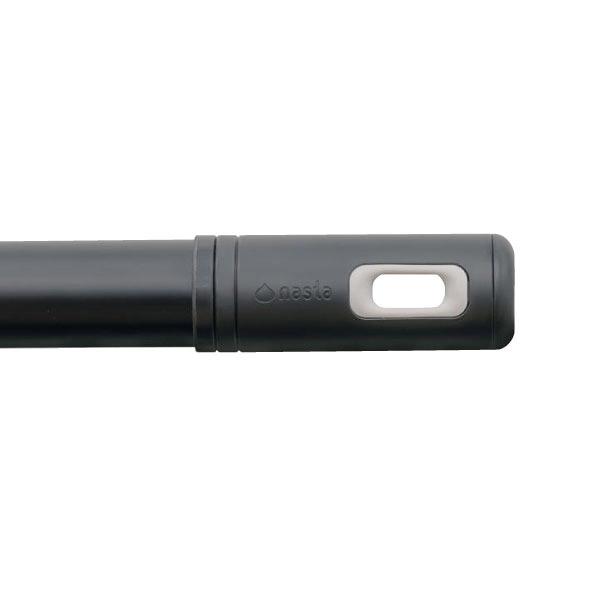 Nasta(ナスタ):Laundry Pole (ランドリーポール) 屋内専用 ブラック×グレー 伸縮幅 1.0~1.7m KS-NRP003-17P-BKGR ナスタ 物干し竿 ランドリーポール ブラック 黒 オシャレ 1.0〜1.7m の通販は 5,232円