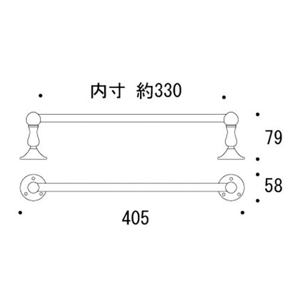 ゴーリキアイランド EN L CR 建築 金物 diy リフォーム インテリア - 3