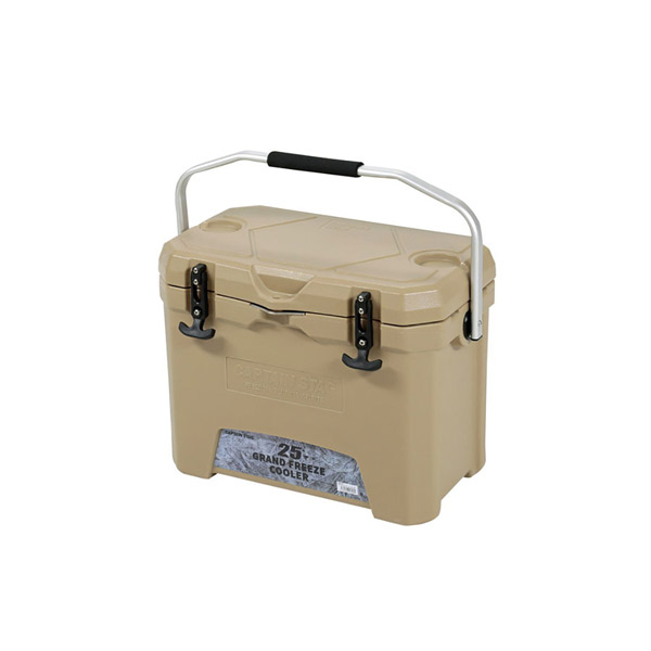 CAPTAIN STAG（キャプテンスタッグ）:グランドフリーズ クーラー25 UE-0065 アウトドア キャンプ キャプテンスタッグ クーラーボックス UE-0065 大容量 密閉 保冷 クーラーボックス クーラーBOX クーラーバッグ 釣り の通販は 27,064円