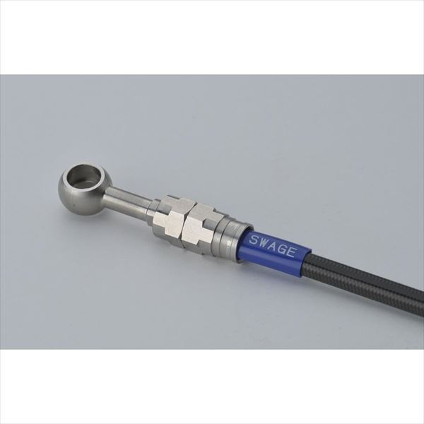 SWAGE-LINE PRO(スウェッジラインプロ):Swage-PRO フロントホースキット(トライピース)ZEPHYR1100 92-06 STPB646FT 車種専用 ステンレスメッシュホース STPB646FT の通販は