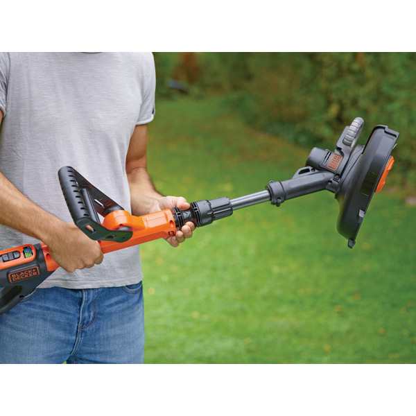 BLACK&DECKER(ブラックアンドデッカー):18V コードレスナイロントリマー (2.0Ah リチウム充電池付) STC1820EPCJP