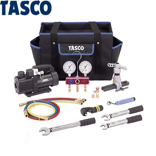 【14時迄当日出荷】 イチネンTASCO (タスコ):エアコン工具セット TA23AB TASCO タスコ 空調工具 工具セット TA23AB