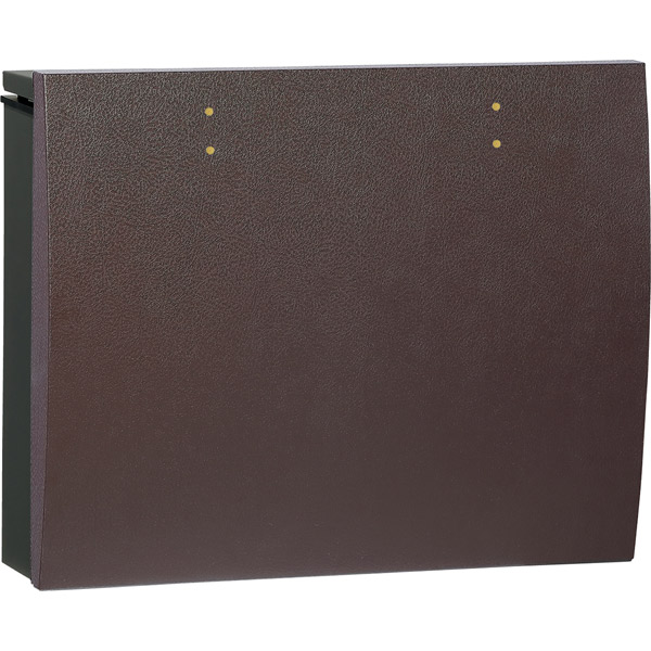 UNISON(ユニソン):ボルサ BK レザーブラウン (シリンダー錠) 324301210【メーカー直送品】【地域制限有】 ポスト 郵便受け メール便 壁掛け 壁付け 玄関 外構 324301210 の通販は