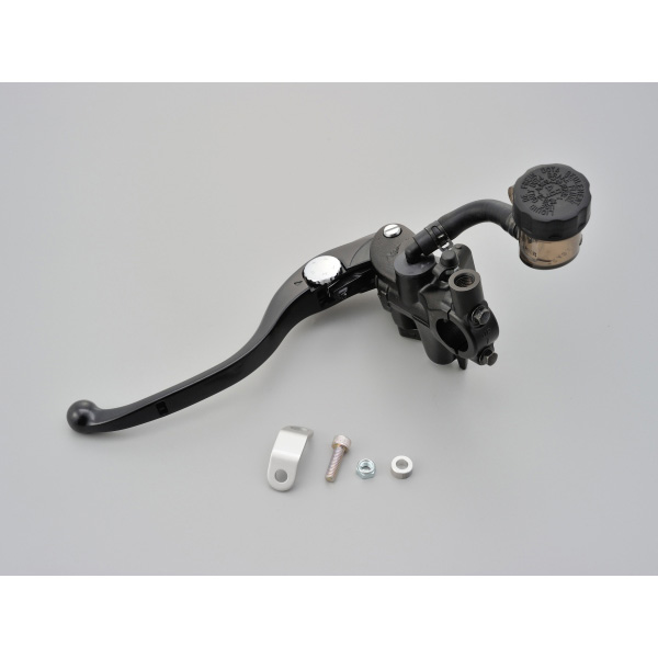 DAYTONA(デイトナ):NISSIN ラジアルクラッチマスターシリンダー【スモークタンク】 本体色：ブラック/レバー：ブラックレバー 95658