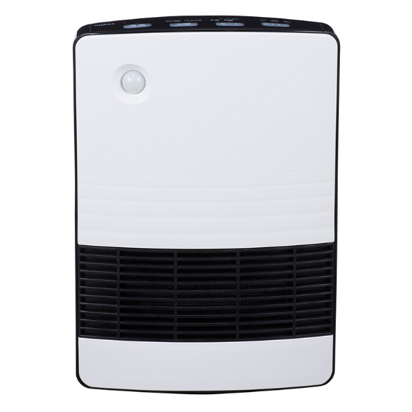 ユアサプライムス(YUASA):人感センサーセラミックヒーター(4台) YA-S1270DM（WK） セラミックヒーター 人感センサー タイマー機能の通販は