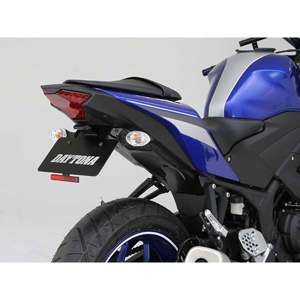 DAYTONA(デイトナ):フェンダーレスキット(車検対応LEDライセンスランプ付き) YZF-R3/R25 MT03/25 25774 車検対応LEDライセンスランプをセ