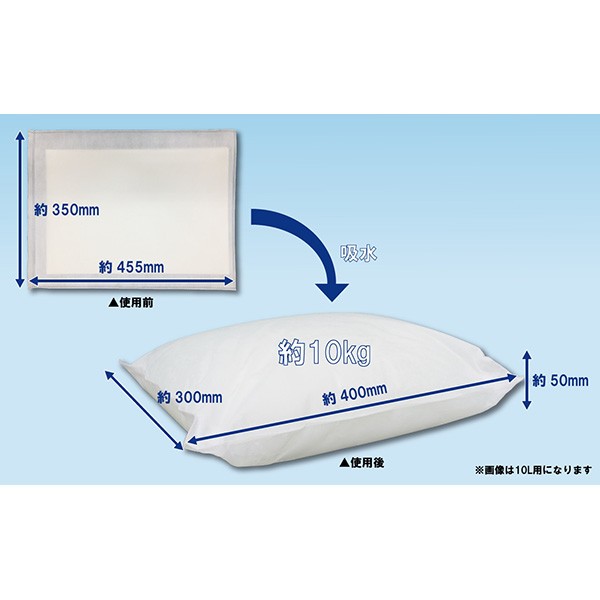 JAPPY(ジャッピー):吸水バッグ（吸い水くん１０Ｌ） K-10L-JP (20マイ) 1袋5枚 69093011220  4518301912886の通販はau PAY マーケット イチネンネット au PAY マーケット－通販サイト