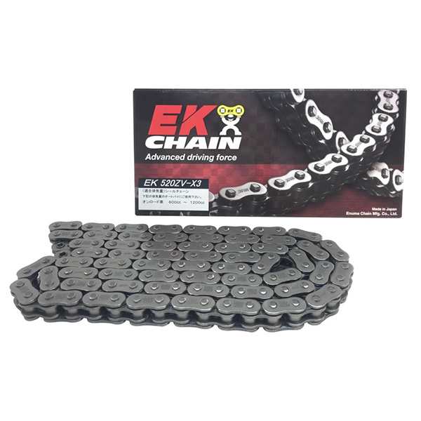 エヌマチェーン:EKチェーン 428SR-X2(GP;GP) 104リンク カシメジョイント カラー：ゴールド 4571291804241 カシメタイプ バイクチェーン の通販は