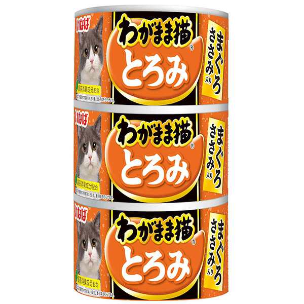 いなば わがまま猫 かつお・まぐろ ささみ入り140g×3缶パック×36本 www