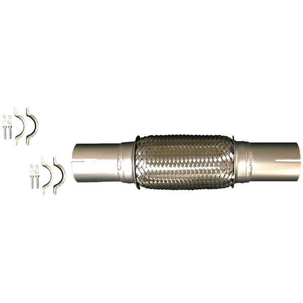 山脇産業:フレキシブルチューブ215mm　パイプ付き（両端エキスパンド・スリット付き） ER-060A YSK/ホース/チューブ/配管の通販は
