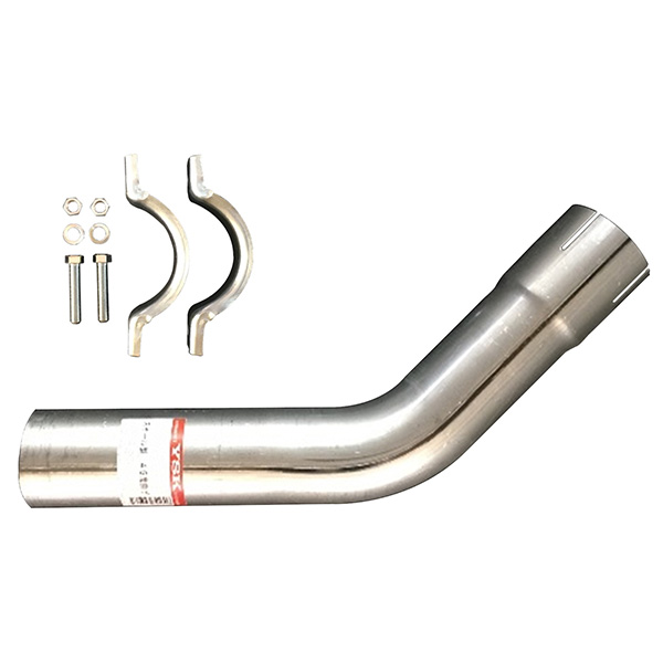 山脇産業:45度曲げパイプ（鉄製、エキスパンド・スリット付き） EP-101 YSK/鉄パイプの通販は 17,104円