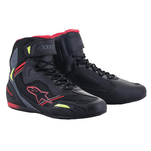 アルパインスターズ:FASTER 3 RIDEKNIT SHOE 136 BLK RED YEFL