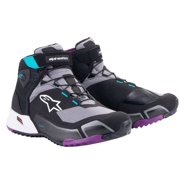 アルパインスターズ:CR-X WOMEN’S DRYSTAR RIDING SHOE 1370 BLACK GRAY PLUM TEAL 5.5 8059347085357 アルパイン CR-X WOMEN DRYSTAR の通販は