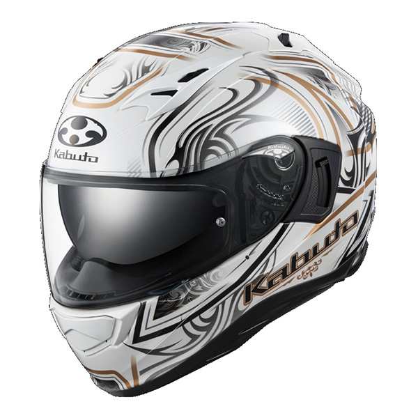 OGK(オージーケー):KAMUI 3 JAG パールホワイトゴールド L 2077317