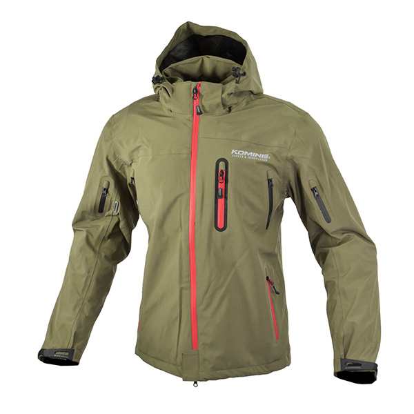 KOMINE(コミネ):JK-555 WP プロテクト3Lパーカ OLIVE WL 07-555-OL-WL の通販は