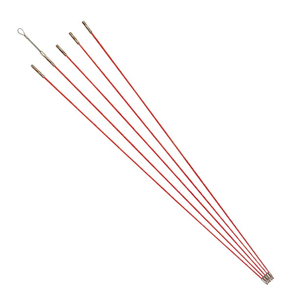 JEFCOM(ジェフコム):ジョイント釣り名人Jr JF-451 φ4mmの極細FRPロッド!1mロッドの5本セット! JF-451 の通販は