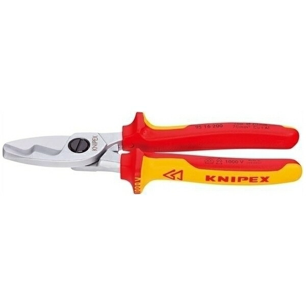 KNIPEX(クニペックス): 絶縁ケーブルカッター 1000V (SB) 9516-200 の通販は