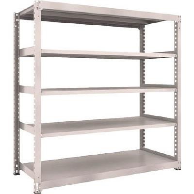 TRUSCO(トラスコ中山):M3型中量棚 1800X721XH1800 5段 単体 ネオグレー M3-6675【メーカー直送品】 オレンジブック 5059607の通販は 65,899円