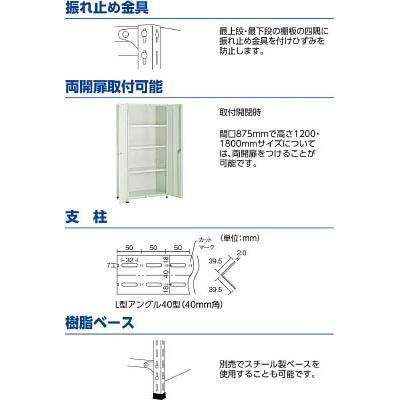 TRUSCO(トラスコ中山):ＴＲＵＳＣＯ　軽量棚背板・側板付　Ｗ１５００ＸＤ６００Ｘ１８００　５段　ネオグレー 65W-25【メーカー直送品】｜au  PAY マーケット