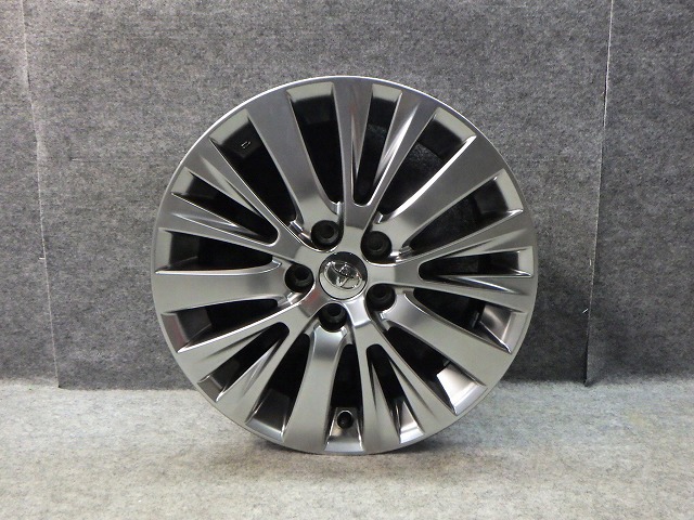 トヨタ純正 18インチ ホイール アルファード ヴェルファイア 18×7.5J +45 5H PCD114.3 ハブ60 ハイグロス 1本 260302009