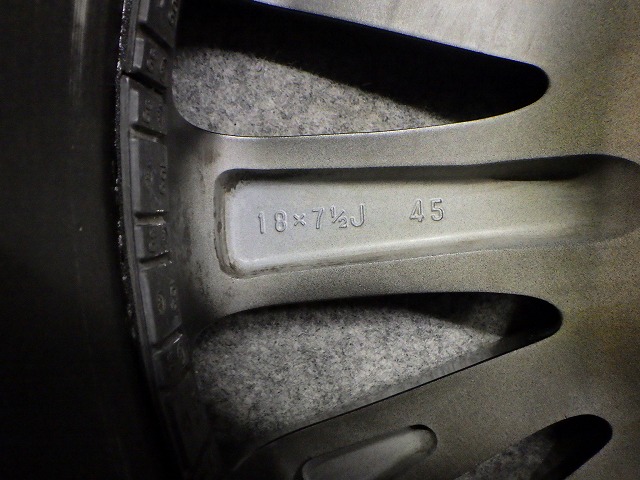 トヨタ純正 18インチ ホイール アルファード ヴェルファイア 18×7.5J +45 5H PCD114.3 ハブ60 ハイグロス 1本 260302009_7