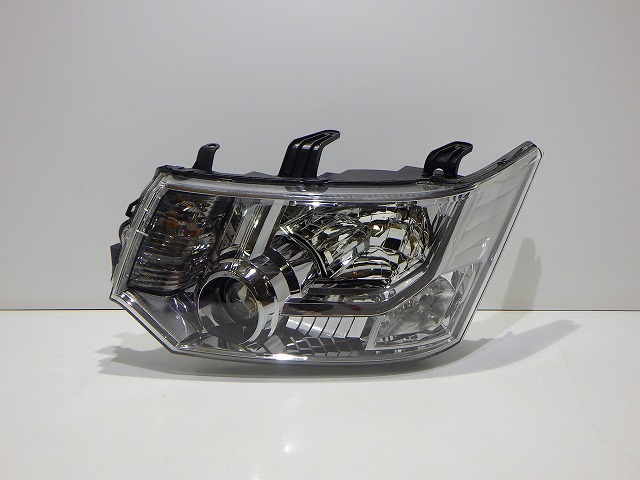 デリカD5 左ヘッドライト HID CV 前期 100-87918 8301D291 コーティング 綺麗 260516109