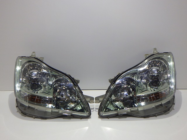 18系 クラウン ロイヤル ヘッドライト左右 HID GRS180/183 前期 30-301 K 81150/81110-30A60 コーティング 260327014