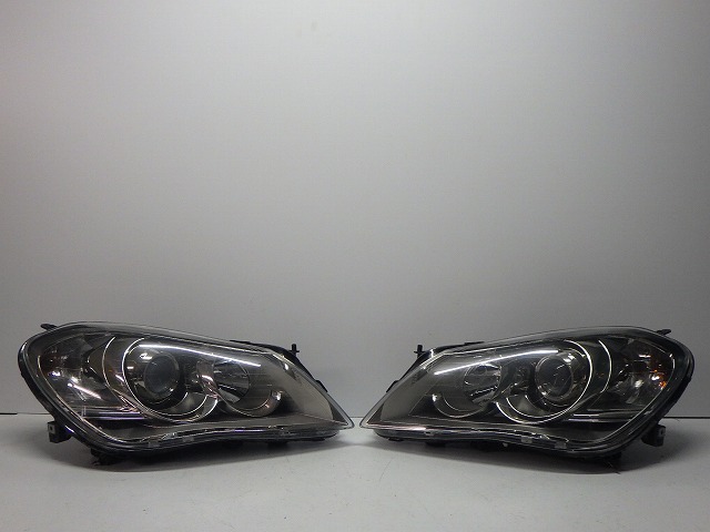 キザシ ヘッドライト左右 HID RF/RE91S LE07C6177X コーティング 美品 260612218