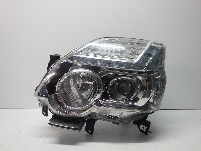 エクストレイル 左ヘッドライト HID キセノン T31 NT31 後期 1849 W 26060-3UB5A コーティング 綺麗 260612220