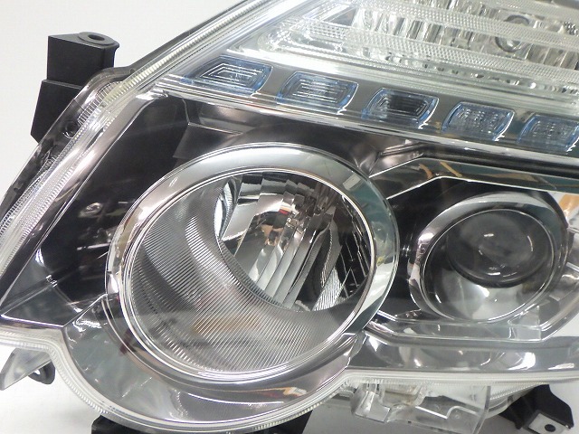 エクストレイル 左ヘッドライト HID キセノン T31 NT31 後期 1849 W 26060-3UB5A コーティング 綺麗 260612220_1