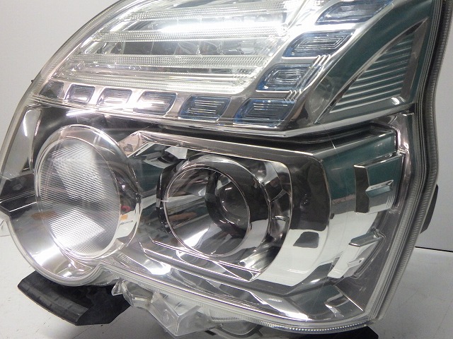 エクストレイル 左ヘッドライト HID キセノン T31 NT31 後期 1849 W 26060-3UB5A コーティング 綺麗 260612220_2