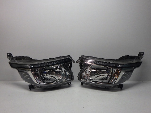 N-WGN ヘッドライト左右 ハロゲン JH1/2 前期 W1343 N0 33150/33100-T6G-N01 コーティング 美品 260613220