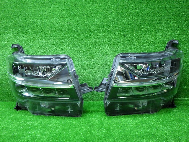 ★コーティング加工済★ 綺麗 LA150S LA160S ムーヴカスタム 後期 ヘッドライト左右 LED 100-69068 B 240727022