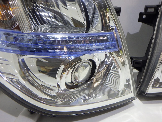 エルグランド ヘッドライト左右 HID キセノン E51 NE51 中期 後期 100-24852 26060/26010-WL627 コーティング 260417022_7