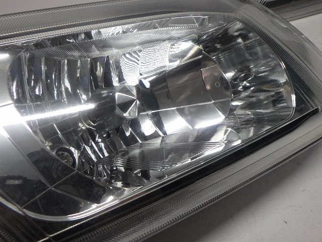 ADバン ヘッドライト左右 ハロゲン IH01 Y11 VHNY11 1633 8 レベ無 コーティング 美品 260613224_7