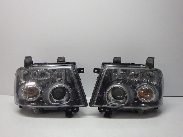 EKスポーツ　ヘッドライト　左右　HID　H81W　P3247　D　8301A625　8301A626　コーティング　綺麗　260610230