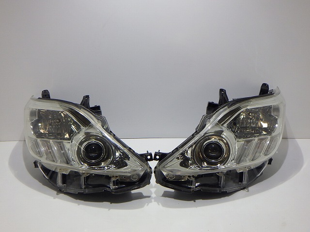 20系 アルファード ヘッドライト左右 HID ANH GGH 20/25 58-21 9 81110-58091 AFS無 前期 コーティング 綺麗 260610031